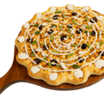 Crown crust pizza